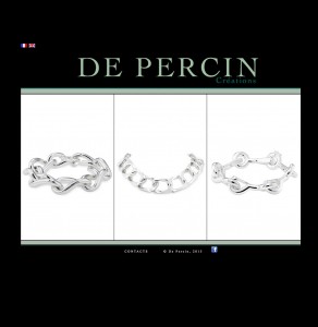 De Percin, bijoux en argent.